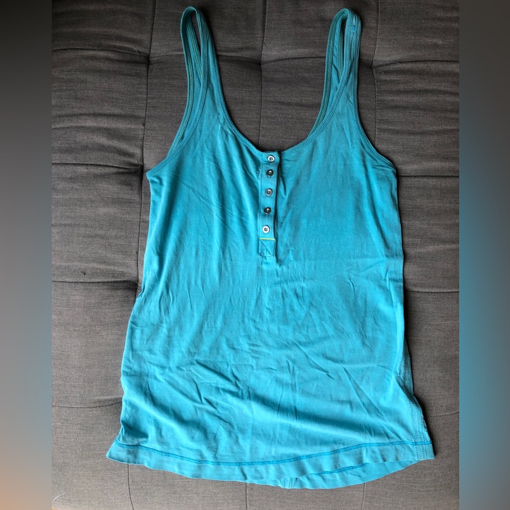 Lululemon stretch cotton tank - comfiest ever! ☺️